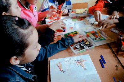 Sản phẩm Giờ Thủ công của học sinh