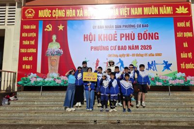 Hội Khỏe Phù Đổng Phường Cư Bao năm 2026.